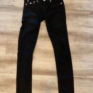 True Religion Skinny Flap Jeans, Size 26